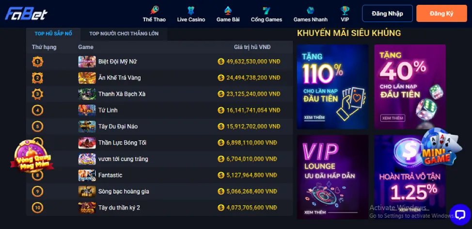 Ưu đãi chào mừng thành viên mới 98win58